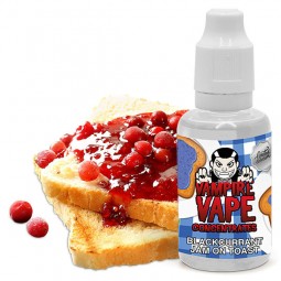 Blackcurant Jam on Toast - 30ml Concentré Vampire Vape Blackcurant Jam on Toast - 30ml Concentré Vampire Vape