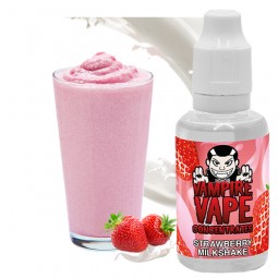 Strawberry Milkshake - 30ml Concentré Vampire Vape Strawberry Milkshake - 30ml Concentré Vampire Vape