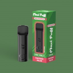 Cartouche Pastèque Melon - Maxipuff Cartouche Pastèque Melon - Maxipuff